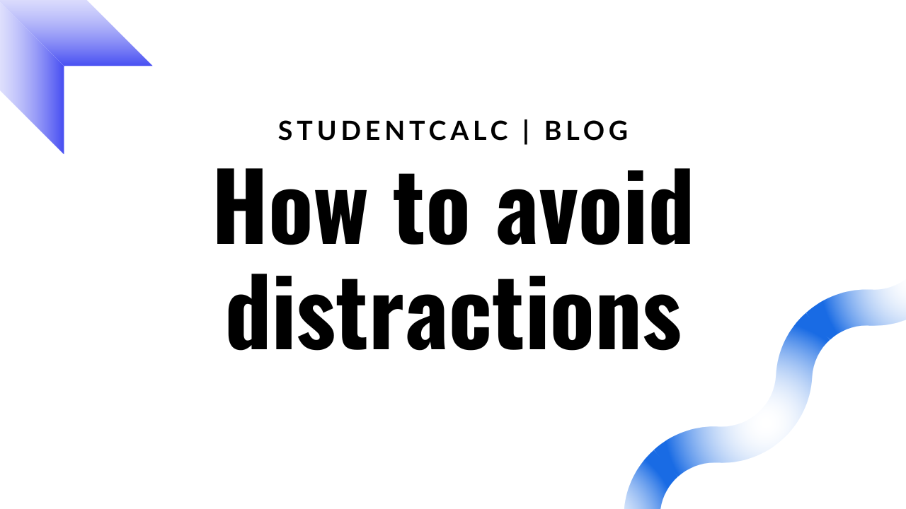 Student sitting at desk with phone face down and books open, symbolizing focus and avoiding distractions